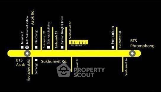รูป คอนโด 1 ห้องนอน ขาย Mirage Sukhumvit 27 ใกล้ BTS อโศก 400 ม. (ID 372777) - รูปที่ 7/13