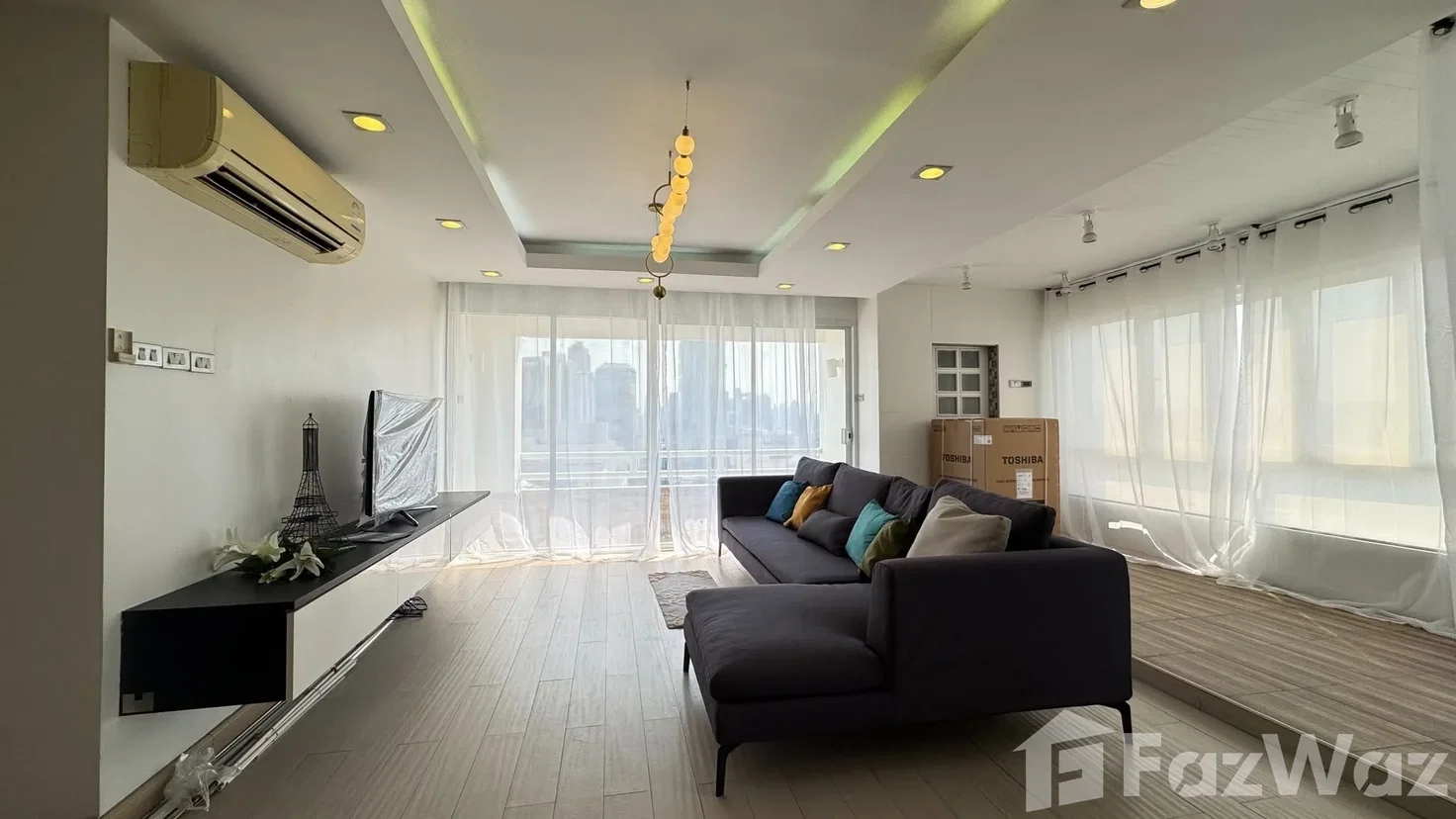 รูป คอนโดให้เช่า 3 ห้องนอน ในโครงการ ศรีวรา แมนชั่น 6630110 - รูปที่ 18/19