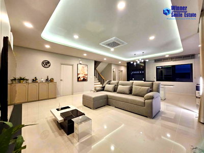Houses for rent Samut Prakarn : For Rent : 2-story detached house, Centro Bangna Phase 2. Brand new, ready to move in!