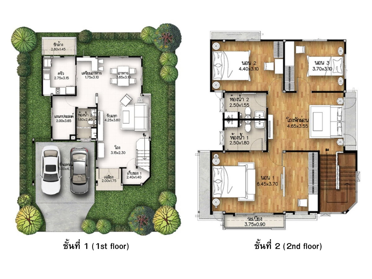 picture 2-Storey Detached House for Sale at Supalai Moda Airport Khon Kaen - 14/17
