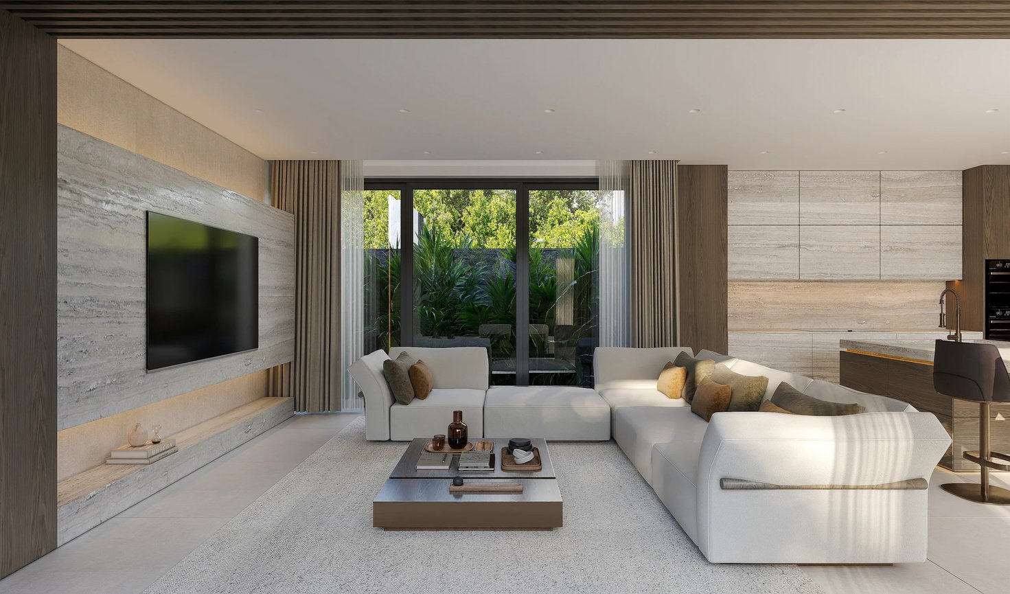 รูป Luxury Pool Villa for Sale Wongamat Pattaya Near the Beach - รูปที่ 8/24