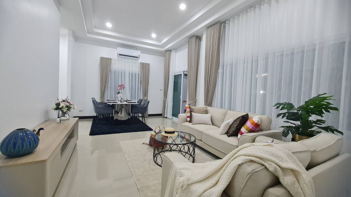 รูป ขายบ้านเดี่ยว 3 ห้องนอน รีโนเวทใหม่สวย เนื้อที่ 54ตร.ว. เฟอนิเจอร์และเครื่องใช้ไฟฟ้าครบ พร้อมอยู่ - รูปที่ 5/20