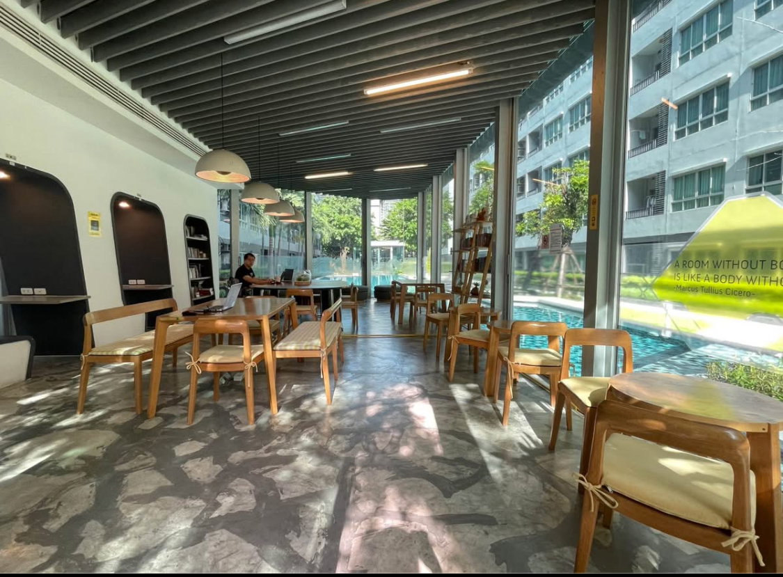 รูป เอลลิโอ สุขุมวิท64 Studio ชั้น6 21ตรม เช่า 9,500 บาท /เดือน Line ID : @wealth.co - รูปที่ 6/7