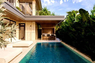 บ้านเดี่ยว บางละมุง ชลบุรี : Luxury Pool Villa for Sale Wongamat Pattaya Near the Beach