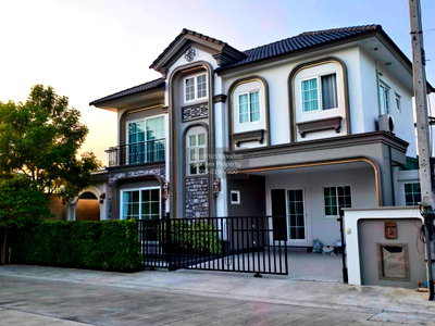 Houses for rent : For Rent House , Grandio Bangna KM.5 , MRT-Sri Bearing , Bang Kaeo , Bang Phli , Samut Prakarn , CX-166400 ✅ Live chat with us ADD LINE @connexproperty ✅
