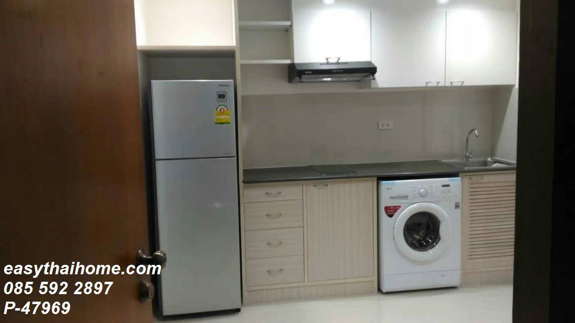 รูป P-47969 ด่วน! ห้องปล่อยเช่า ชั้น 35 Silom Suite (สีลม สวีท) 45 ตร.ม. 1bed ชั้น 35 วิวเมือง ใกล้ BTS ช่องนนทรี Line ID: @easythaihome 085-592-2897 - รูปที่ 4/4