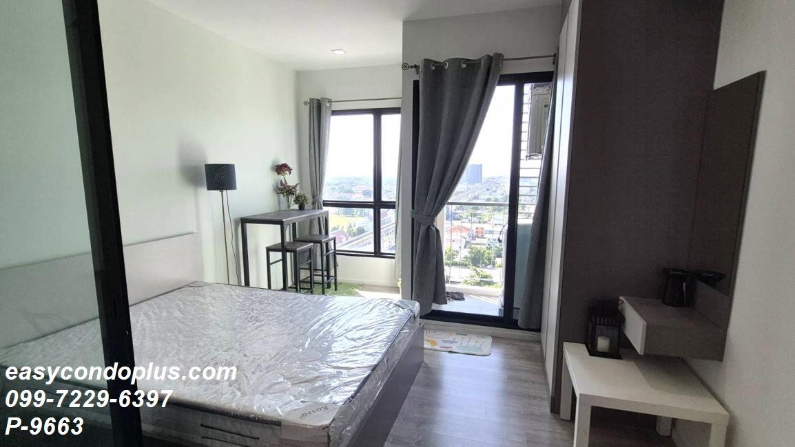 รูป 🏷️ P-9663 | Knightsbridge Sky River Ocean : ไนท์บริดจ์ สกาย ริเวอร์ วิวริมแม่น้ำ ใกล้ BTS ปากน้ำ 9,000 บ. | Line ID: @easycondoplus | 099-229-6397 - รูปที่ 2/11
