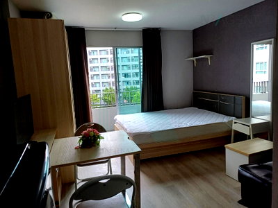 ขายคอนโด : ขายคอนโด เอลลิโอ เดล เรย์ อาคาร B ชั้น 5 สตูดิโอ ขนาด 24 ตรม ใกล้ โรงเรียนพูนสิน