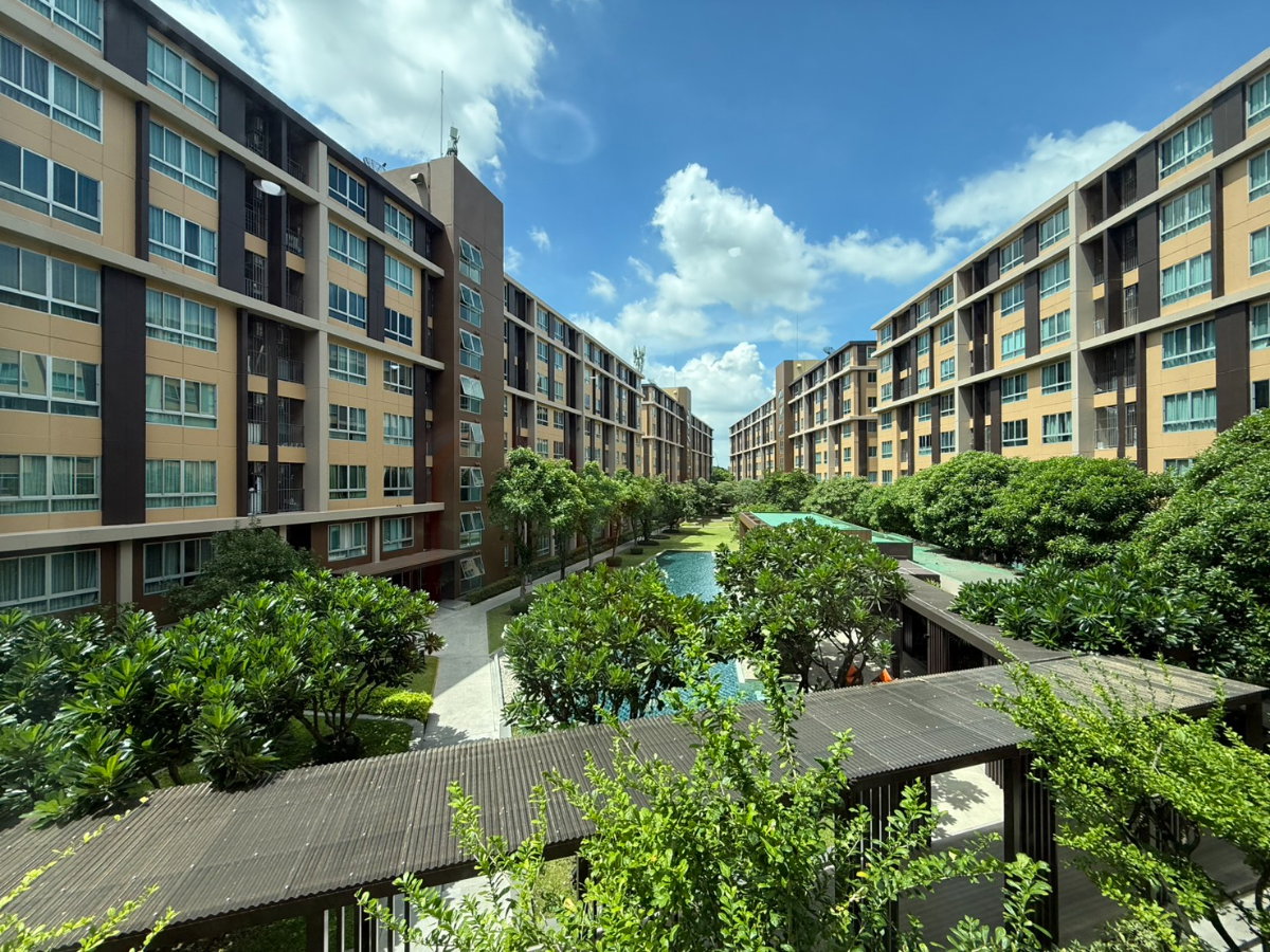 รูป 🛋️ dcondo Campus Resort Rangsit (ดีคอนโด แคมปัส รีสอร์ท รังสิต) เฟส1 8,000 / เดือน ชั้น 3 ตึก D วิวสระ ทักไลน์ @802dkhwu ตอบเร็ว นัดดูห้องได้ทันที - รูปที่ 1/8