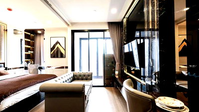 Condos for rent : 🎉 For Rent Condo ASHTON CHULA-SILOM Building 1, Floor 11,1 bed room, Room size 34.00 sqm