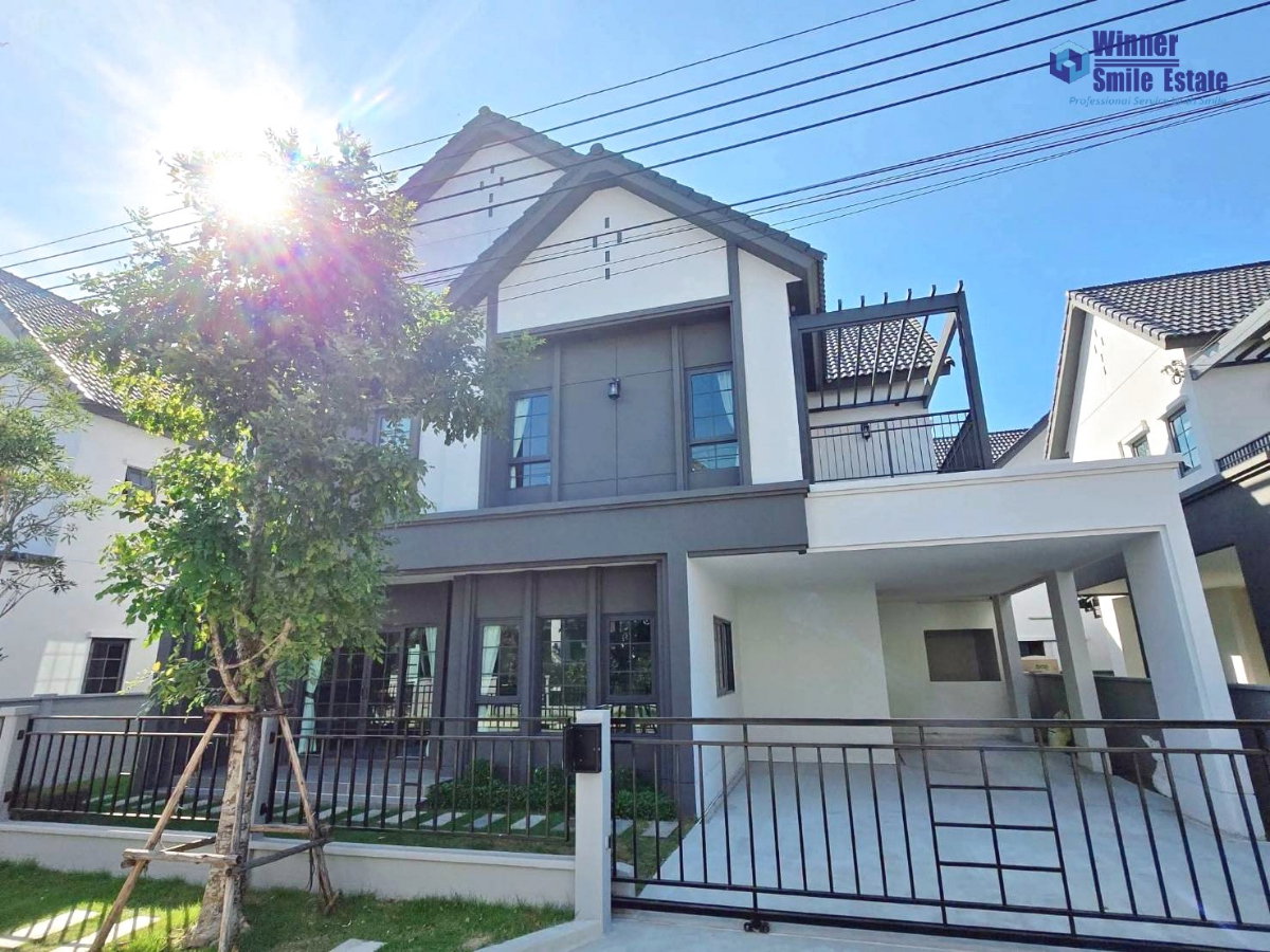 picture For Rent : 2-story detached house, Centro Bangna Phase 2. Brand new, ready to move in! - 2/10