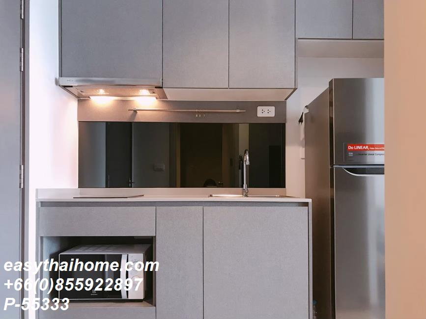 รูป P-55333 | ไอดีโอ สุขุมวิท 93🔥✨คอนโดให้เช่า ห้องสตูดิโอ ชั้นสูง วิวเมือง เฟอร์นิเจอร์ครบ พร้อมเครื่องซักผ้า ติด BTS บางจาก พร้อมเข้าอยู่ ✨ - รูปที่ 10/10