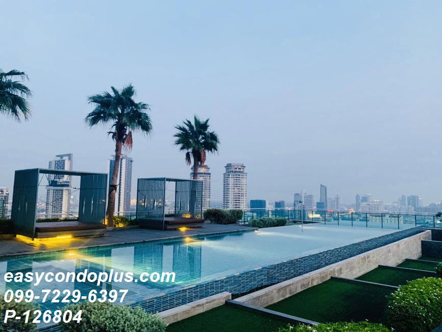 รูป 🏷️ P-126804 | Centric Sathorn - Saint Louis : เซ็นทริค สาทร วิวสระ บรรยากาศดี ใกล้ BTS เซนต์หลุยส์ 24,000 บ. | Line ID: @easycondoplus | 099-229-6397 - รูปที่ 7/7