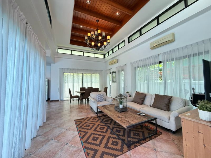 picture Detached house for rent in Sam Mukh Thani Village, Bang Saen. Convenient location, pleasant living environment. - 5/19