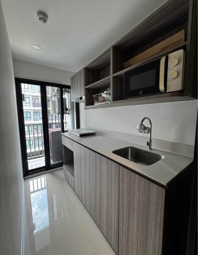 รูป The Origin Sukhumvit 105 1นอน1น้ำ ชั้น6 ตึกA  27ตรม. เช่า 10,000 บาท/เดือน  Line ID : @wealth.co - รูปที่ 7/8