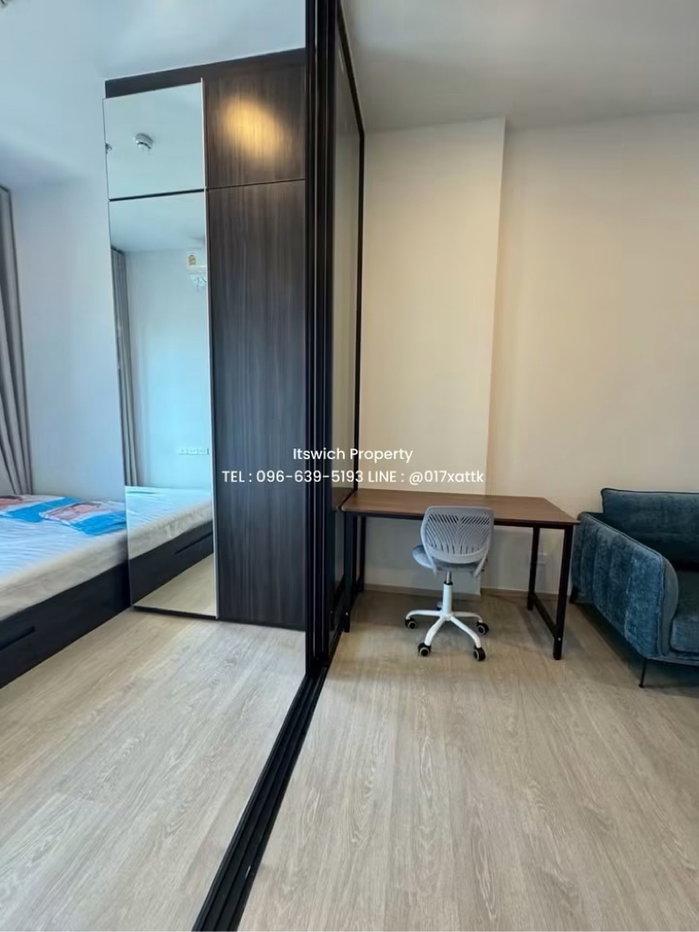 รูป [For Rent] คอนโด ดิ ออริจิ้น ปลั๊ก แอนด์ เพลย์ รามอินทรา 〰️ Pet Friendly 🐶 ห้องกว้างมาก  - รูปที่ 3/7