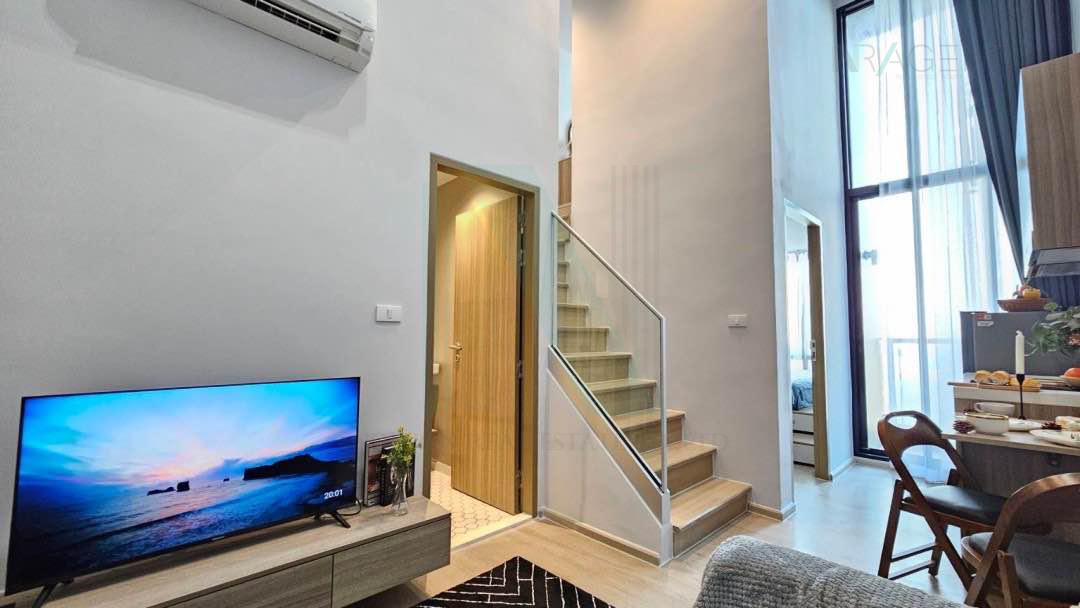 รูป ให้เช่าคอนโด อัลติจูด ยูนิคอร์น สาทร-ท่าพระ อาคาร 1 ชั้น 32 Duplex 2 ห้องนอน ขนาด 39 ตรม ใกล้ ตลาดกระต่ายมั่งคั่ง - รูปที่ 7/8