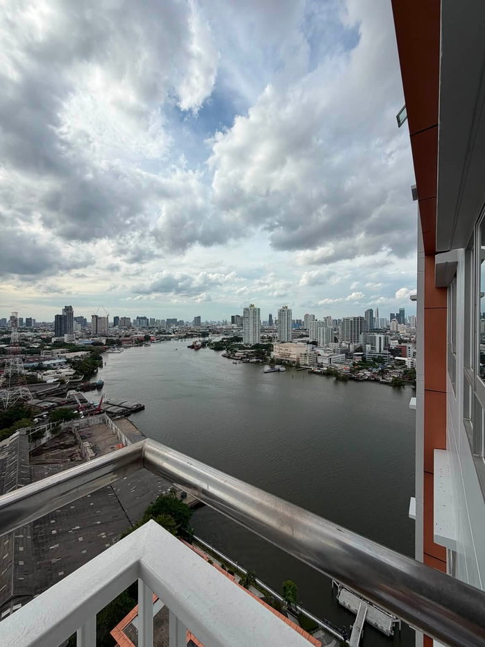 รูป (FY033) ให้เช่า IVY River คอนโดวิวแม่น้ำเจ้าพระยา | ห้องใหญ่ ชั้นสูง พร้อมเข้าอยู่ - รูปที่ 8/8