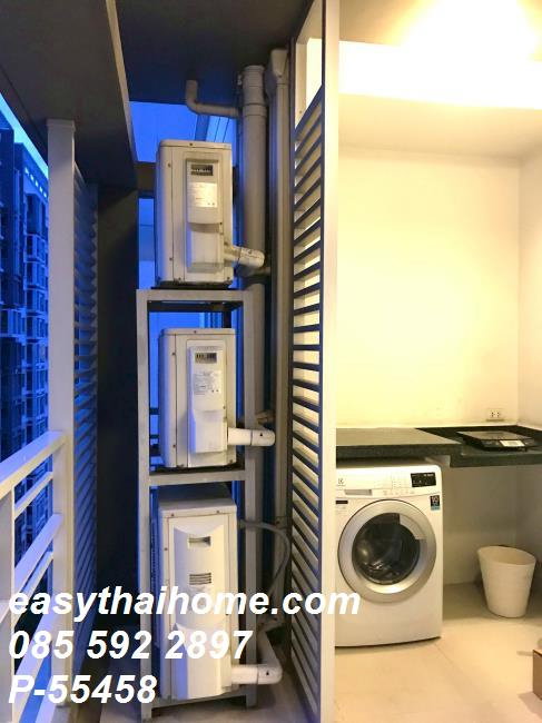รูป P-55458 ห้องมุม 70 ตร.ม.! The Room Ratchada-Ladprao 2 นอน ชั้น 12 อาคาร C วิวเมือง ใกล้ MRT ลาดพร้าว Line ID: @easythaihome 085-592-2897 - รูปที่ 8/12