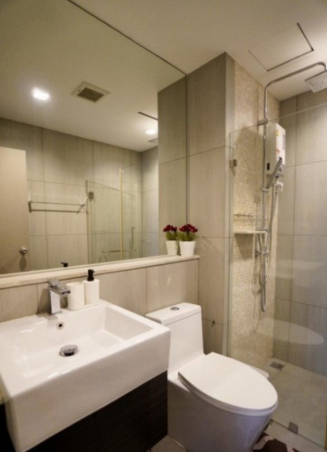 picture Condo for rent at The Politan Rive. 30 sq.m., 51st floor, corner unit with beautiful river view - 9/11