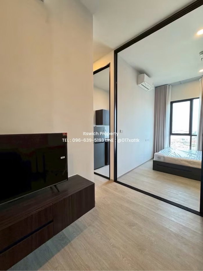 รูป [For Rent] คอนโด ดิ ออริจิ้น ปลั๊ก แอนด์ เพลย์ รามอินทรา 〰️ Pet Friendly 🐶 ห้องกว้างมาก  - รูปที่ 4/7