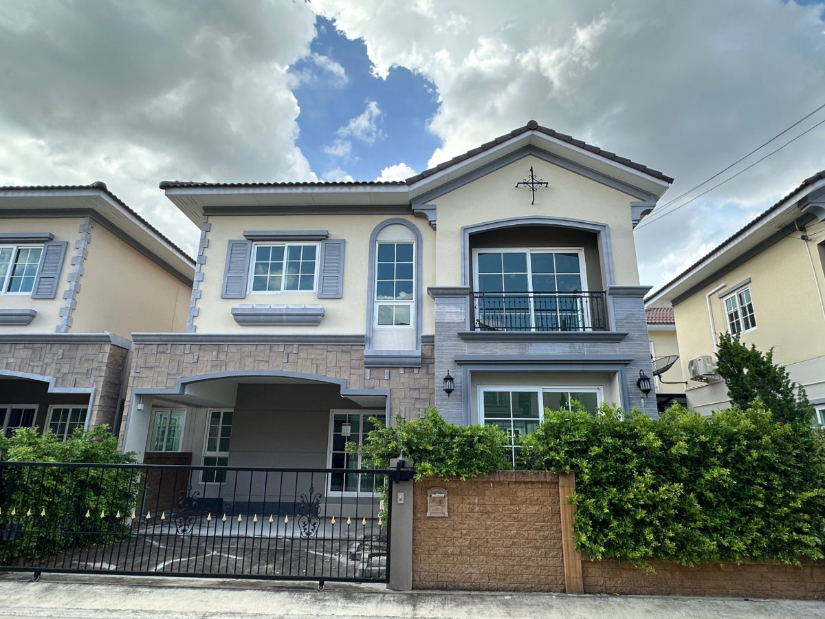 รูป RPP065🏡ให้เช่า Golden Neo 3 พระราม 2 บ้านหรูสไตล์อิตาลี 4 ห้องนอน ทำเลพระราม 2✨บ้านสวย ฟังก์ชันครบ พื้นที่กำลังดี เหมาะสำหรับครอบครัว - รูปที่ 1/9