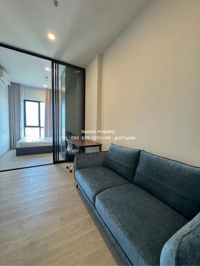 รูป [For Rent] คอนโด ดิ ออริจิ้น ปลั๊ก แอนด์ เพลย์ รามอินทรา 〰️ Pet Friendly 🐶 ห้องกว้างมาก  - รูปที่ 1/7