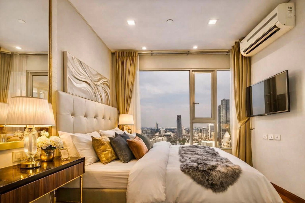 picture  IVY Thonglor | High-Floor Corner Unit | 85” Smart TV | Short-Term Rental Welcome | - 7/14