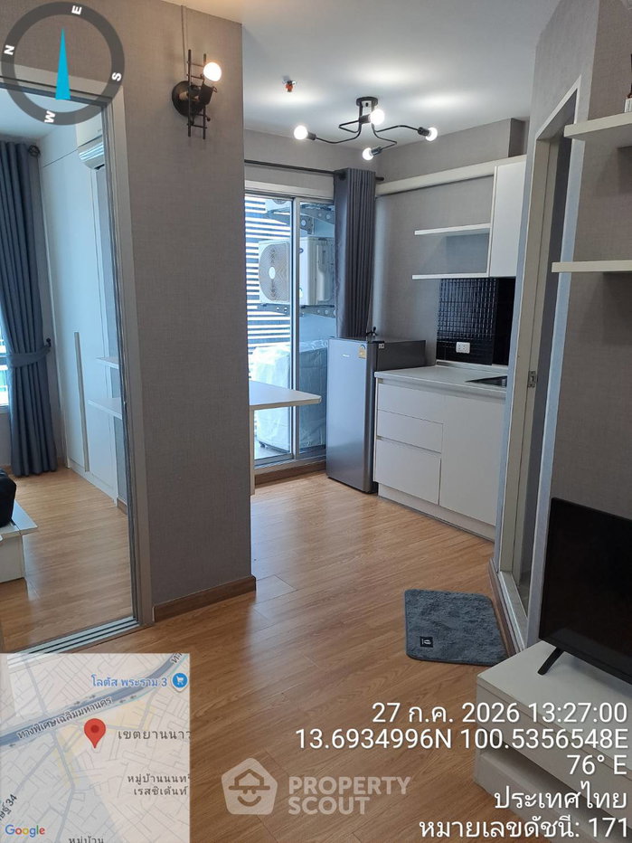 picture 1-BR Condo The Trust Residence Ratchada–Rama 3, 18th Floor (ID 3136356) - 7/10