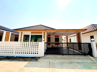 บ้านเดี่ยว เทศบาลตำบลสันกำแพง : 🏡 บ้านสร้างใหม่ ต้นเปา-สันกำแพง ราคาไม่ถึง 2 ล้าน! ฟรีค่าโอน+ของแถมครบ 📞 063-6649056