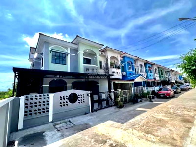 Townhouses for sale Bang Bua Thong Nonthaburi : For Sale Townhouse/Townhome  , Siriwan-Chuan Chom Village Bang Kruai - Sai Noi , corner unit , Bang Bua Thong , Bang Bua Thong , Nonthaburi , CX-166608 ✅ Live chat with us ADD LINE @connexproperty ✅