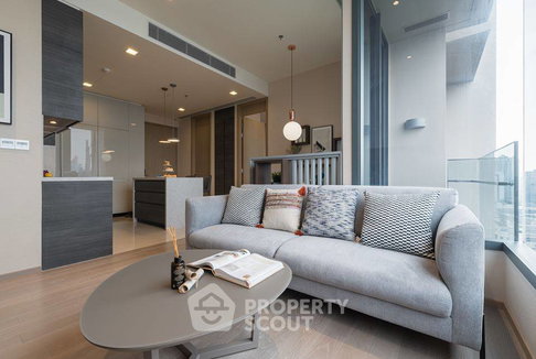 2-BR Condo 75 Sqm On 21st Floor, The Esse Asoke, MRT Sukhumvit (ID 515386)