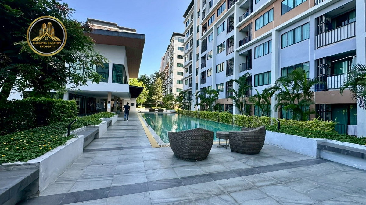 รูป ให้เช่าจีคอนโด ศรีราชา G Condo Sriracha วิวสระ นัดชมได้ทุกวัน 0877999978 และ 0869488884 - รูปที่ 16/19