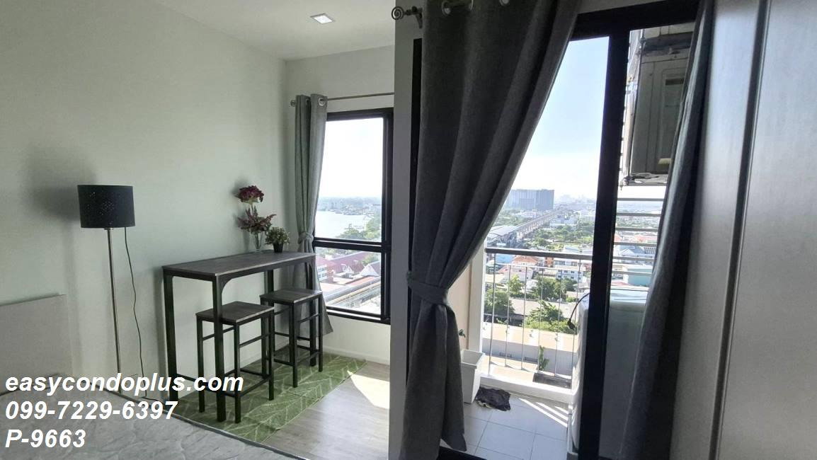 รูป 🏷️ P-9663 | Knightsbridge Sky River Ocean : ไนท์บริดจ์ สกาย ริเวอร์ วิวริมแม่น้ำ ใกล้ BTS ปากน้ำ 9,000 บ. | Line ID: @easycondoplus | 099-229-6397 - รูปที่ 3/11