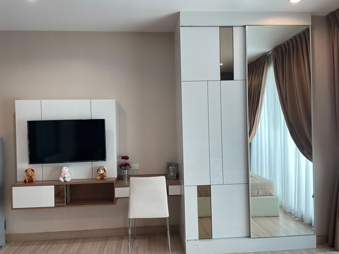รูป 💖💖ปล่อยเช่า พร้อมอยู่!! คอนโด The Hotel Serviced Condo ติดรถไฟฟ้า MRT บางกระสอ/ สตูดิโอ 28 ตรม ราคา 7000บาท สอบถามได้นะคะ Line ID = atfirm2010💖💖 - รูปที่ 4/6