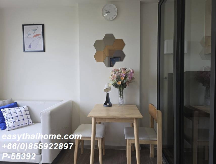 รูป P-55392 |  บีท สุขุมวิท🔥✨คอนโดให้เช่า 1 ห้องนอน วิวเมือง เฟอร์นิเจอร์ครบ พร้อมเครื่องซักผ้า ใกล้ BTS บางจาก พร้อมเข้าอยู่ ✨ - รูปที่ 10/11