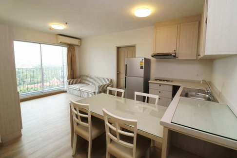 Fresh Paint, New Flooring & New Sofa! 59 Sqm 2BR Unit on 10th Floor