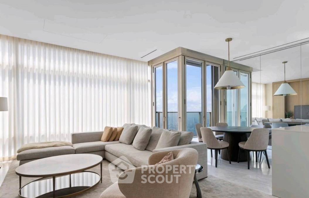 รูป คอนโดให้เช่า 2 ห้องนอน 125 ตร.ม. ที่ Four Seasons Private Residences Bangkok ใกล้ BTS สะพานตากสิน (ID 3135234) - รูปที่ 5/8