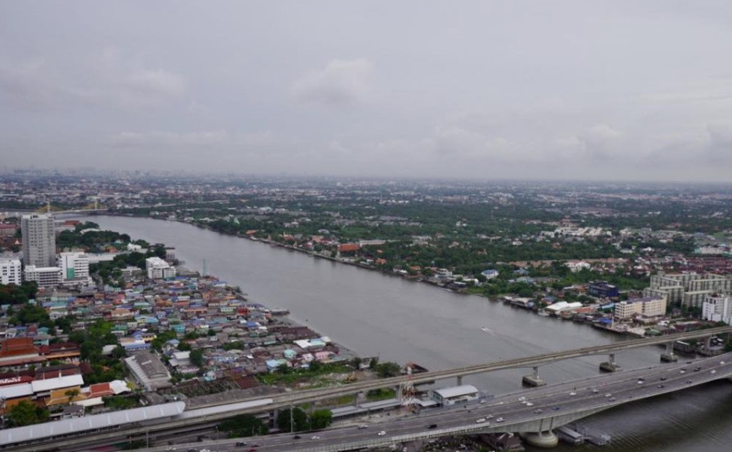 picture Condo for rent at The Politan Rive. 30 sq.m., 51st floor, corner unit with beautiful river view - 11/11
