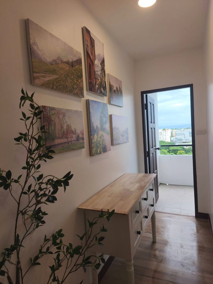รูป 🎯🏙️ ให้เช่า The Trio Condominium | 2 ห้องนอน ชั้น 15 | วิวเมืองและดอย | พร้อมเข้าอยู่ ✨ - รูปที่ 4/20