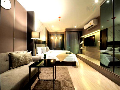 Condos for rent : 🔺 For Rent Condo RHYTHM EKKAMAI Building 1, Floor 26,Studio, Room size 30 sqm