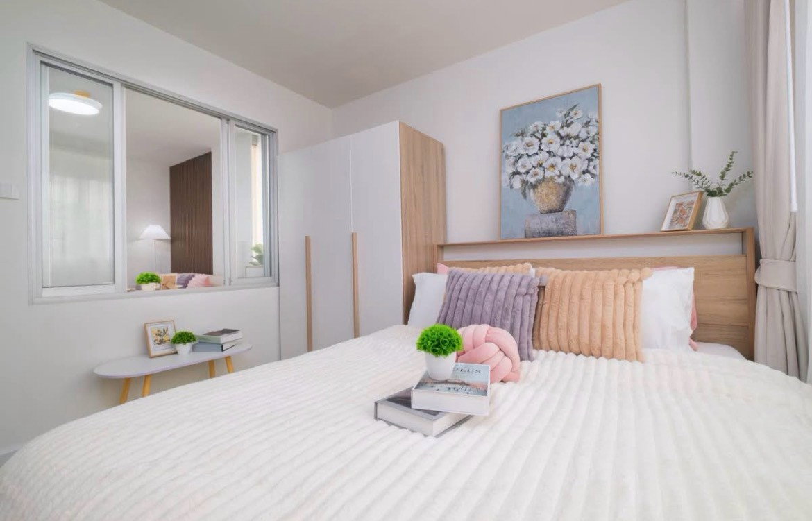รูป ME2500424 คอนโดแต่งใหม่ Lumpini Condo Town รัตนาธิเบศร์ พร้อมอยู่ ฟรีโอน - รูปที่ 8/16
