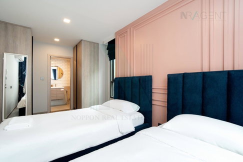 🚩 For Rent Condo MAESTRO 19 RATCHADA 19 - VIPHA Building B, Floor 2,1 bed room, Room size 36 sqm