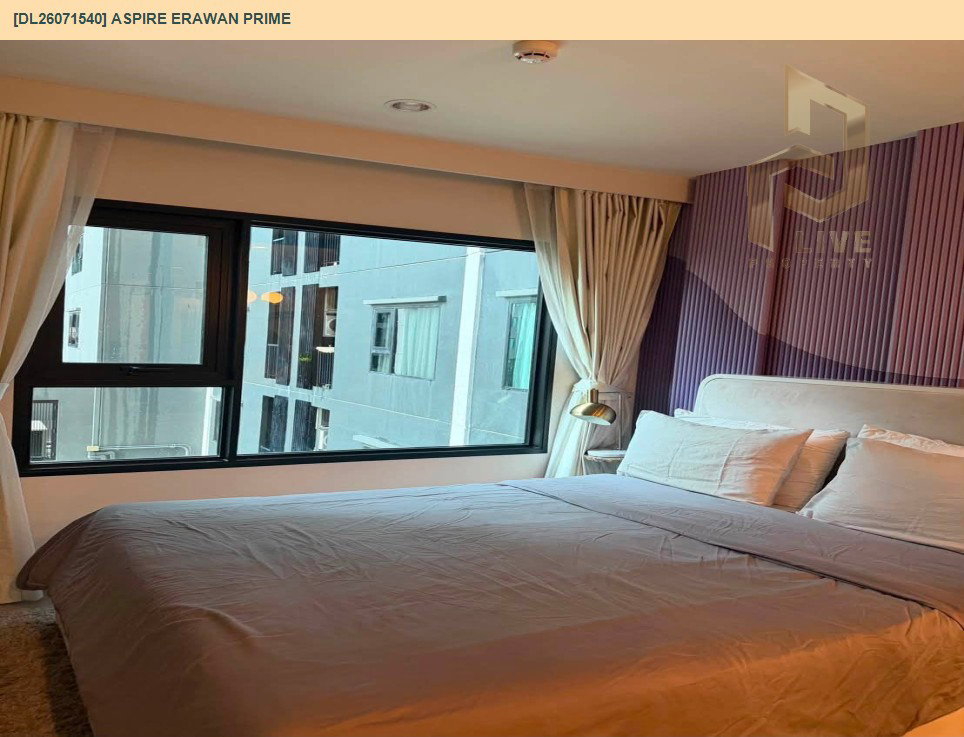 รูป DL26071540 ให้เช่าคอนโด แอสปาย เอราวัณ ไพร์ม (Aspire Erawan Prime) ใกล้ BTS ช้างเอราวัณ พร้อมเข้าอยู่ โทรด่วน 0653619502 LineID @952jdxxk - รูปที่ 5/7