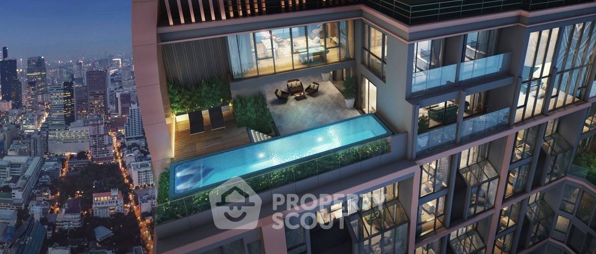 picture 2-BR Condo, 71 Sqm High-Floor at Supalai Icon Sathorn Near MRT Silom (ID 1436792) - 5/7