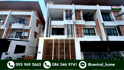 ขายทาวน์โฮม : ทาวน์โฮม 3 ชั้น เดอะ ซิมโฟนี่ นวมินทร์ 163 บ้านตัวอย่าง