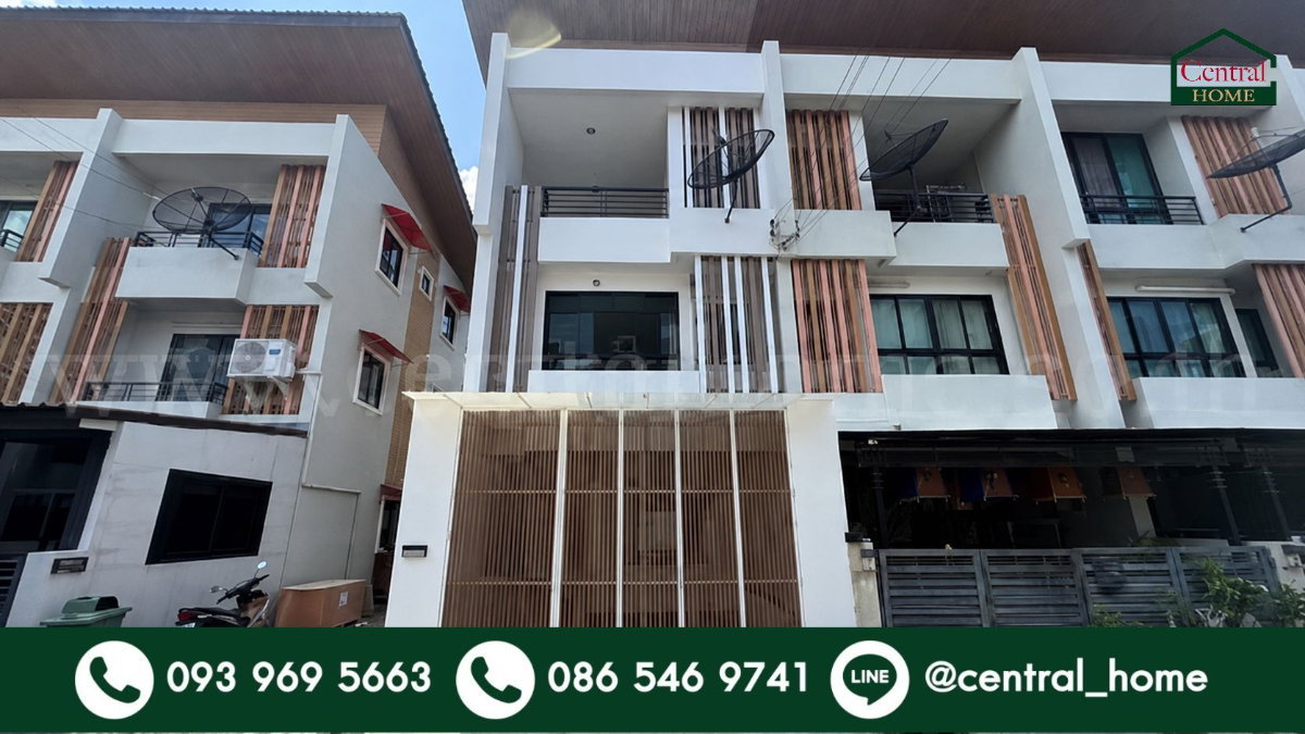 รูป ทาวน์โฮม 3 ชั้น เดอะ ซิมโฟนี่ นวมินทร์ 163 บ้านตัวอย่าง - รูปที่ 1/39
