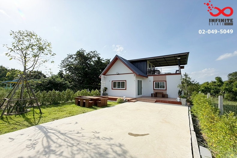 รูป ขายบ้านเดี่ยว 1 ชั้น 50 ตร.ว. สไตล์รีสอร์ท ตำบลเขาเพิ่ม อำเภอบ้านนา นครนายก วิวเขา พร้อมอยู่ - รูปที่ 4/16