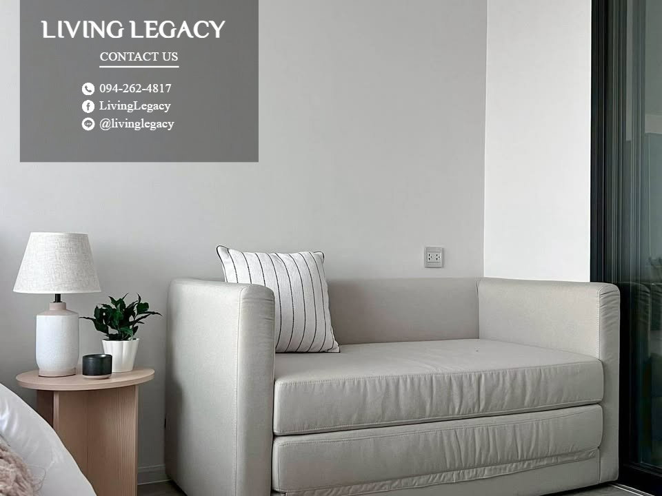picture TIZBIN Rent Condo Atmoz Oasis Onnut 26 sq.m. | Floor 4 | 1 Bed 1 Bath | 15,000 THB/mo | LINE: @livinglegacy - 7/10