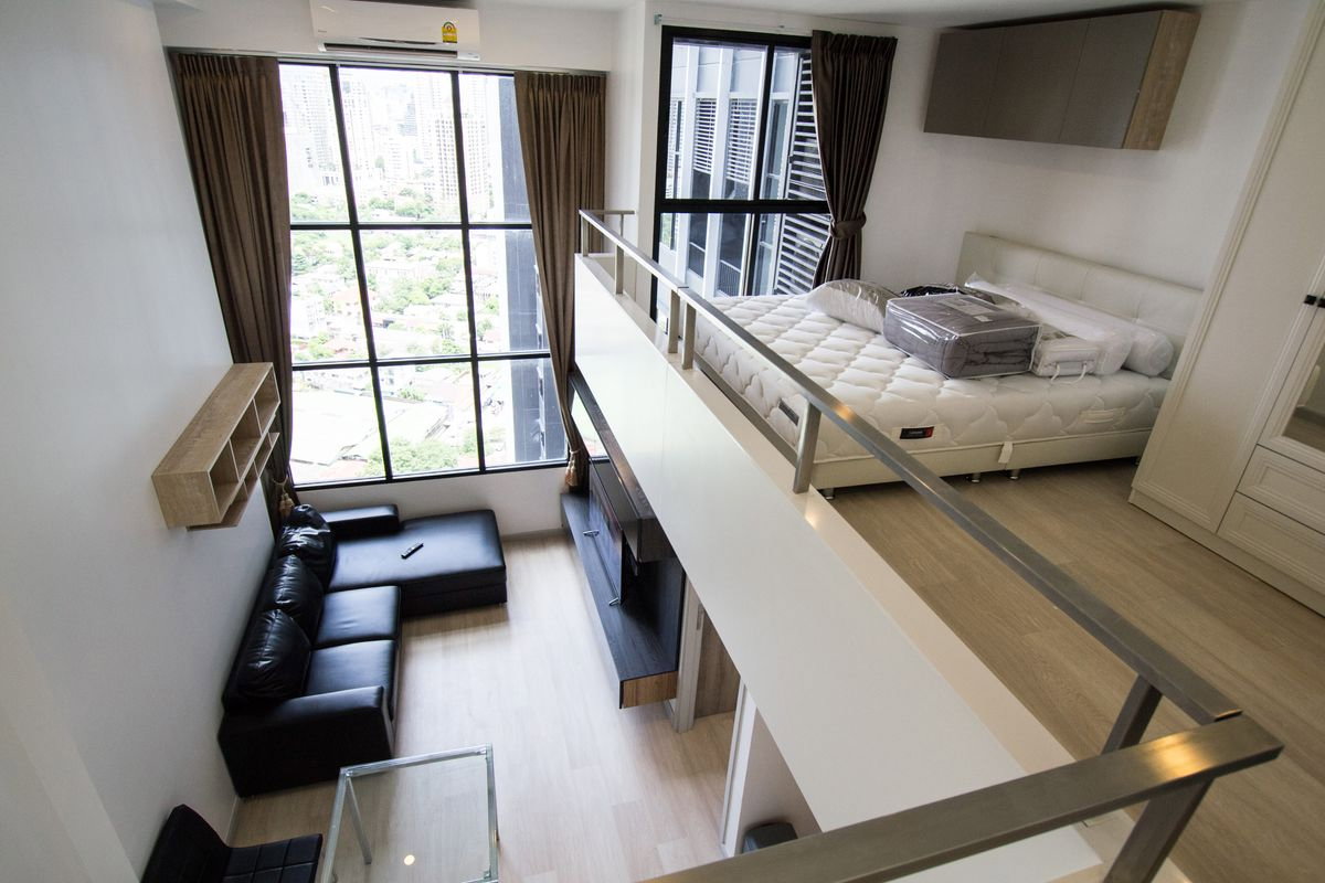 รูป 🔥 Knightsbridge Prime Sathorn ห้อง Duplex 1 ห้องนอน ชั้น 28 วิวเมือง ใจกลางสาทร เพียง 22,000 บาท/เดือน พร้อมเข้าอยู่! 🏙️✨ - รูปที่ 21/24